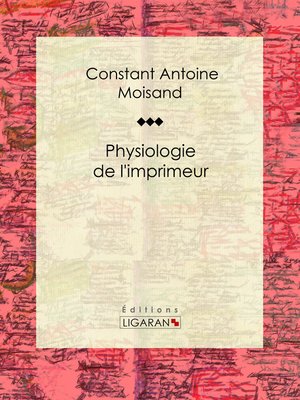 cover image of Physiologie de l'imprimeur